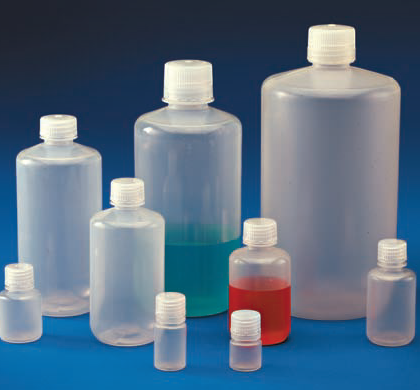 Narrow Mouth Polypropylene Bottles