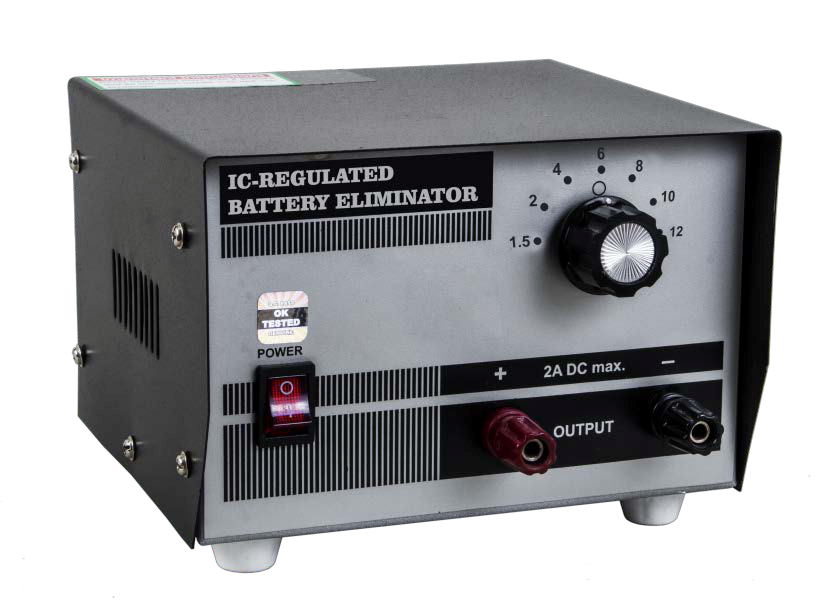 IC REGULATED BATTERY ELIMINATOR