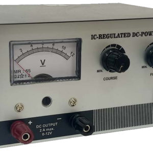 I.C. REGULATED D.C. VARIABLE POWER SUPPLY