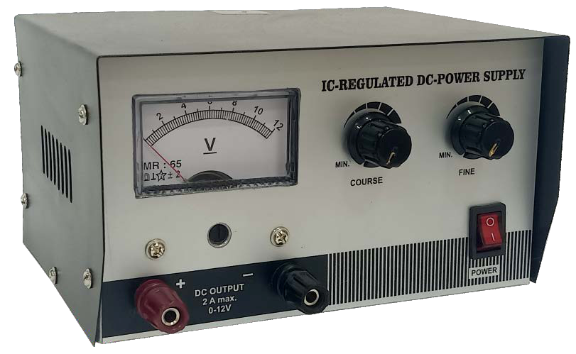 I.C. REGULATED D.C. VARIABLE POWER SUPPLY