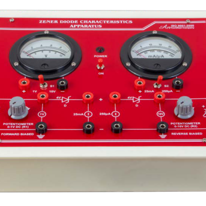 ZENER DIODE CHARACTERISTICS APPARATUS, DELUXE