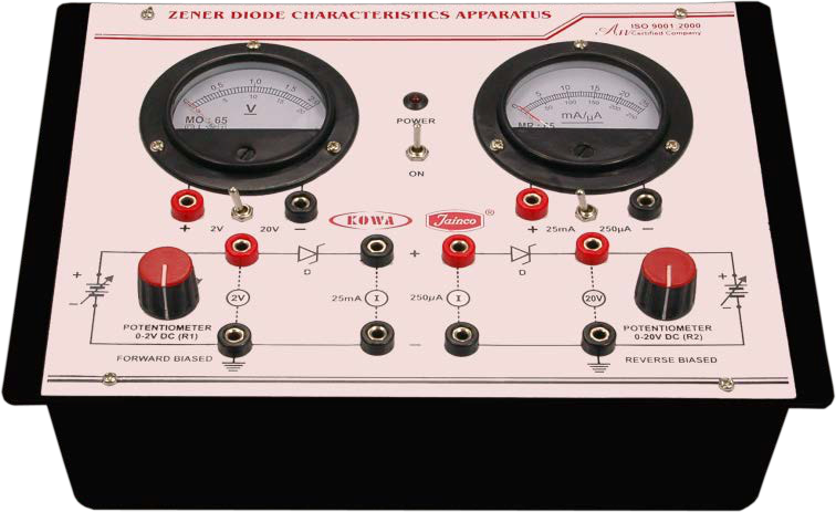 ZENER DIODE CHARACTERISTICS APPARATUS - STANDARD
