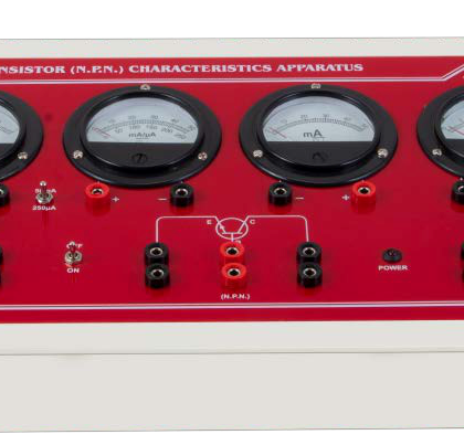 TRANSISTOR CHARACTERISTICS APPARATUS (NPN) - DELUXE