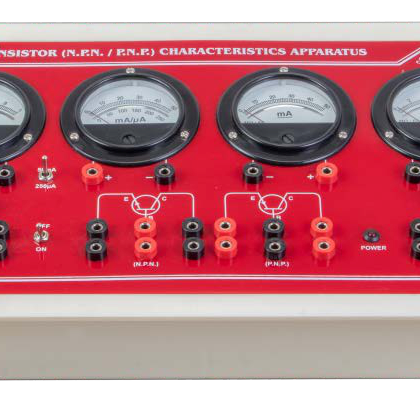 TRANSISTOR CHARACTERISTICS APPARATUS (PNP/NPN) - DELUXE