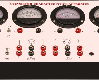 TRANSISTOR CHARACTERISTICS APPARATUS (PNP/NPN) - STANADARD