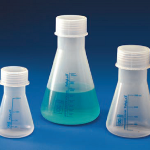 Conical Flask with Screw Cap - Polypropylene