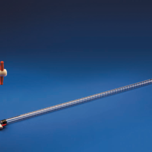 Plastic Burette with Acrylic Pipe & PMP Stopcock