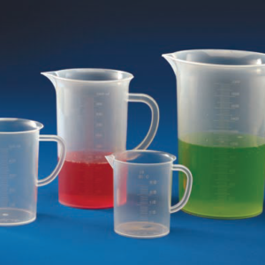Beaker, Low form with Handle, Polypropylene