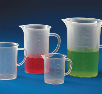 Beaker, Low form with Handle, Polypropylene