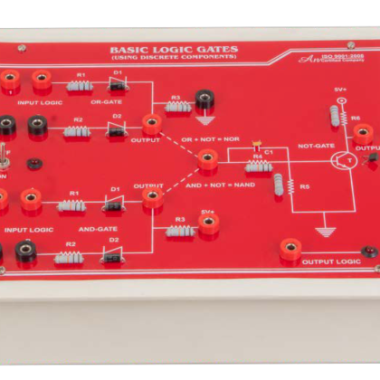 BASIC LOGIC GATES (USING DISCRETE COMPONENTS)