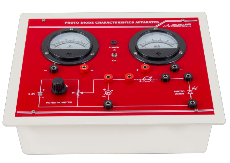 PHOTO DIODE CHARACTERISTICS APPARATUS