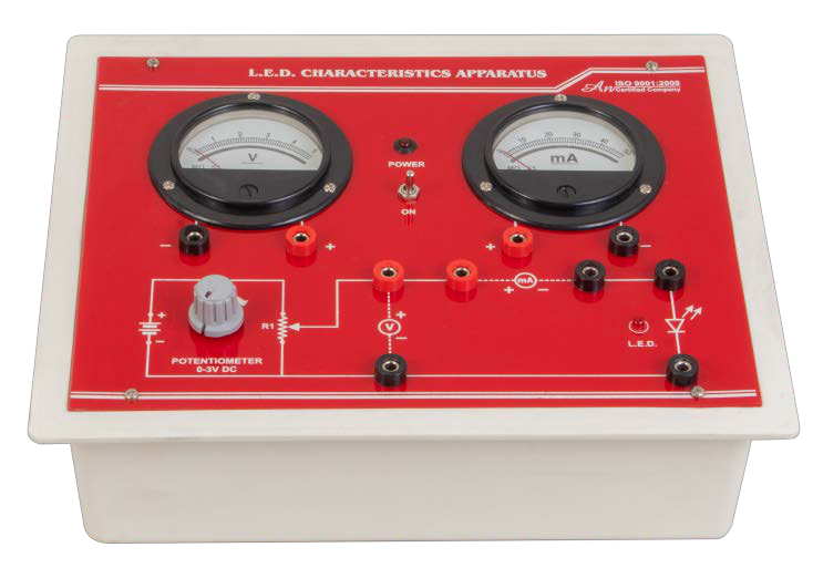 L.E.D. CHARACTERISTICS APPARATUS