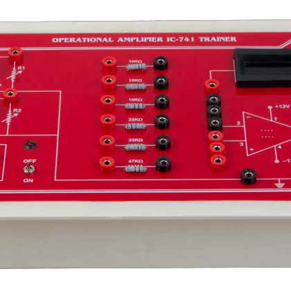 OPERATIONAL AMPLIFIER IC-741 TRAINER