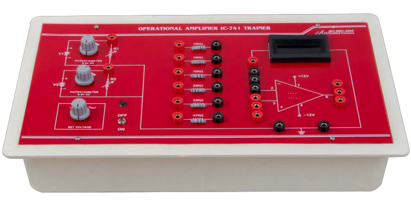 OPERATIONAL AMPLIFIER IC-741 TRAINER