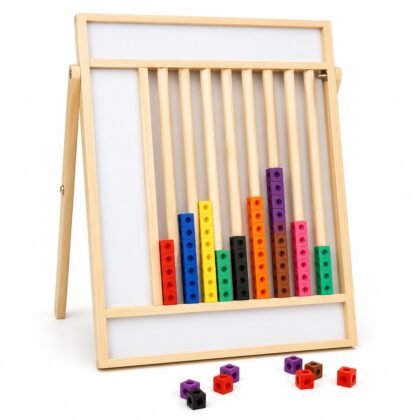 Data collection board with data cubes