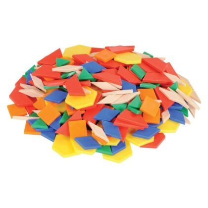 Pattern Blocks set of 250 pcs. : Made of plastic
