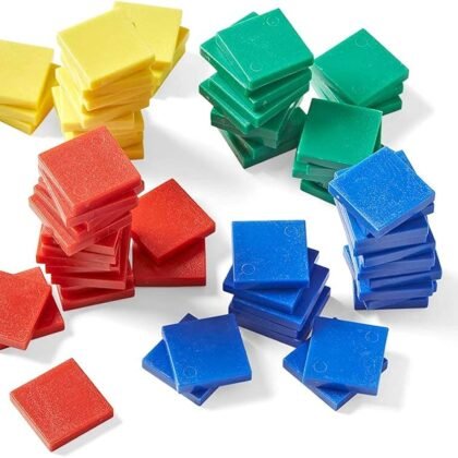 Same as above Set of 250 Tiles in 5 color