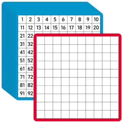 Grid Sheet (1-100)