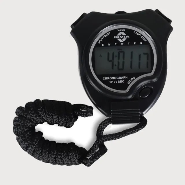 Stop Watch : 1/100 seconds plastic body