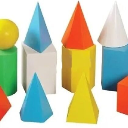 Drawing Models Set of 12 (Wooden) -Size 15 × 30 cm (Multi Coloured)
