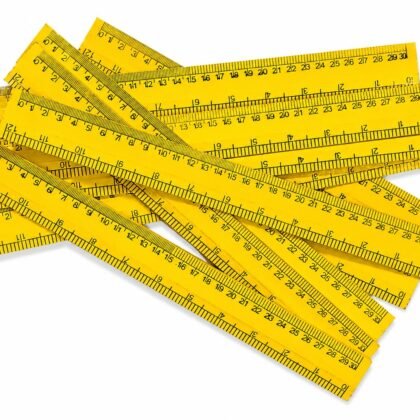 Meter Scale Wooden set of 10