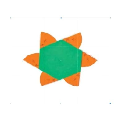 Exterior Angle of Regular Polygon : Equipment to demonstrate the sum of exterior angle of polygon is 3600.