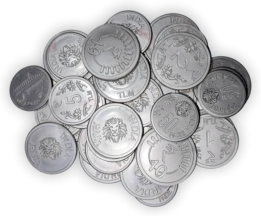 Dummy Coins set of 56 pcs.