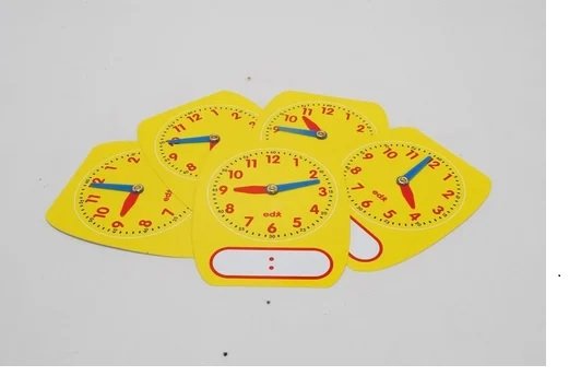 Student Clock Write and Wipe : Encourage class to participation with write-on/wipe-off clock. This set of 5 clocks is Great for small-group activities. clocks with movable hands and a place to write in digital time.