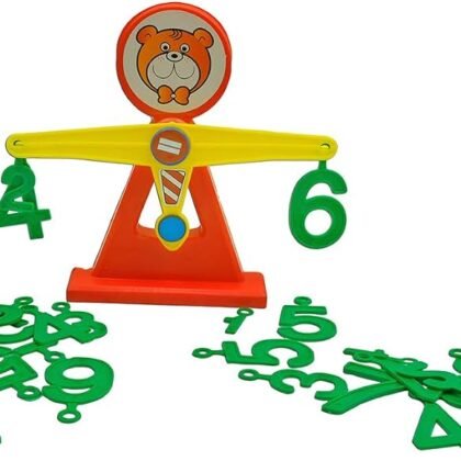 Hook n Look Numerical Balance : Promotes student to do activity on his own and explore the concept of addition by touching the number.