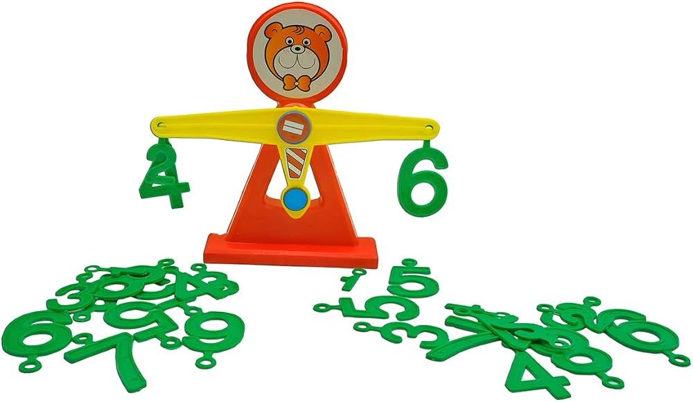 Hook n Look Numerical Balance : Promotes student to do activity on his own and explore the concept of addition by touching the number.