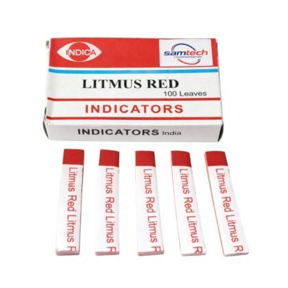 Blue & Red Litmus Paper - Pack of 100 Leaves