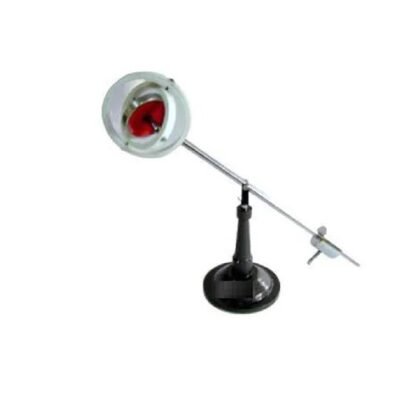 Gyroscope counters poise.