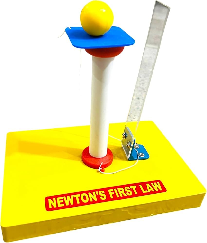 Newton ‘s 1st law of Motion (Inertia Apparatus).